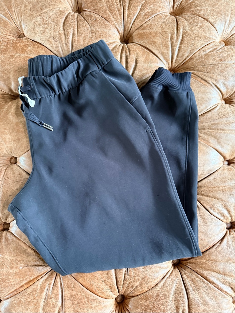 Lululemon Stretch High-Rise Jogger Black Size 12 Women’s Athletic Travel Pants